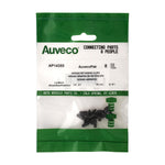 6mmx13mm Black Nylon Retaining Clip, 11mm Head