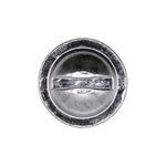 M6-1.0x16mm Slotted Truss Head Round Washer License Plate Screw, 9/16" Washer, Zinc