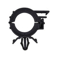 3/4" Black Nylon Wire Loom Routing Clip, 1"