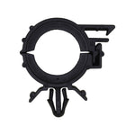 3/4" Black Nylon Wire Loom Routing Clip, 1"