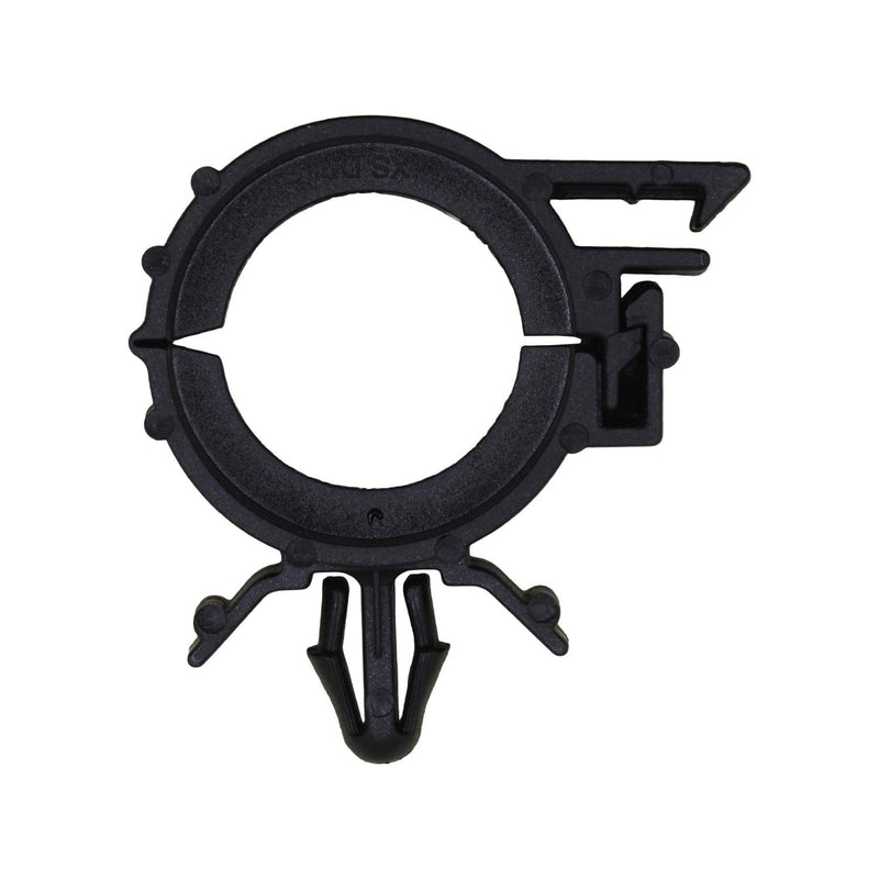3/4" Black Nylon Wire Loom Routing Clip, 1"