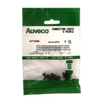 6mmx11mm Black Push-Type Retainer, 15mm Head, Phillips