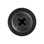 7mmx11mm Black Push-Type Retainer, 14mm Head