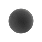 6mmx10mm Black Nylon Retaining Clip, 14mm Head