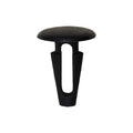 7mmx15mm Black Nylon Retaining Clip, 13mm Head