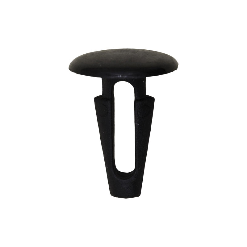 7mmx15mm Black Nylon Retaining Clip, 13mm Head
