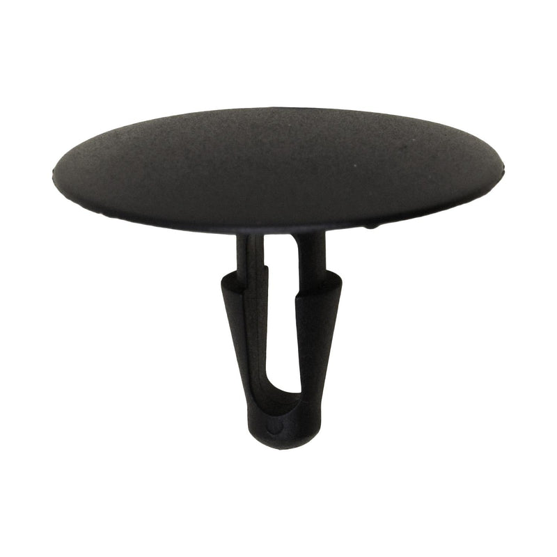 8mmx17mm Black Nylon Retaining Clip, 30mm Head
