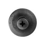 5/16"x7/8" Black Push-Type Retainer, 1" Head, 29/32"