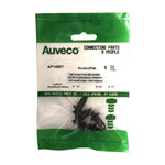 5/16"x13/16" Black Push-Type Retainer, 19/32" Head