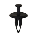 1/2"x1" Black Bumper Fascia Retainer, 1" Head