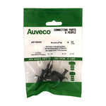 1/2"x1" Black Bumper Fascia Retainer, 1" Head