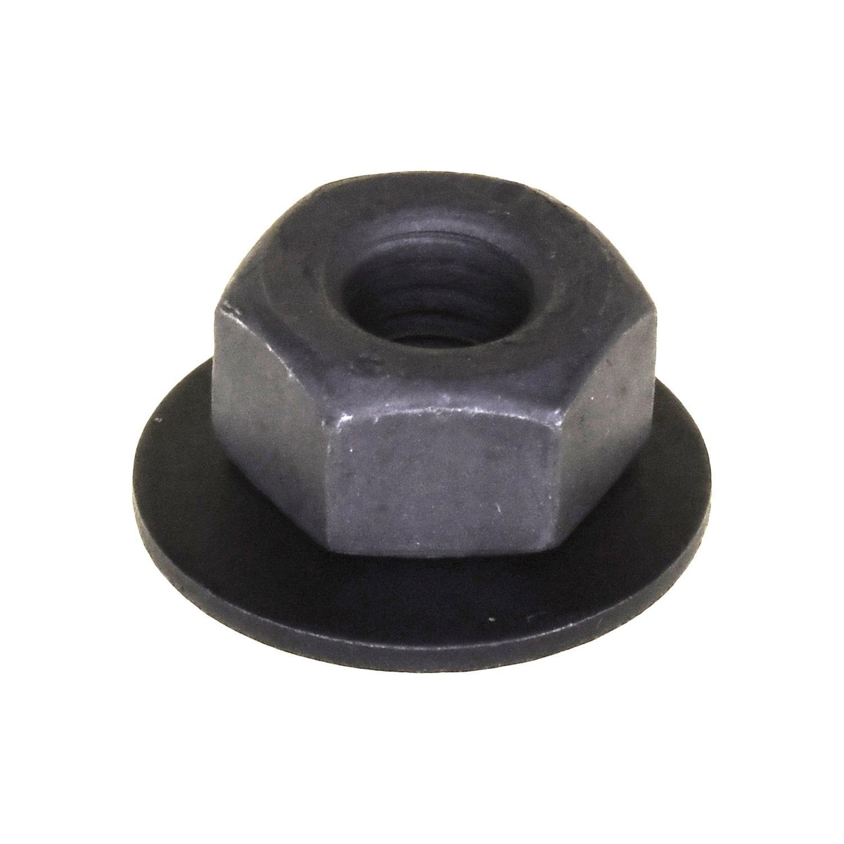 M5-0.80 Free Spinning Washer Nut, 15mm Washer, Phosphate