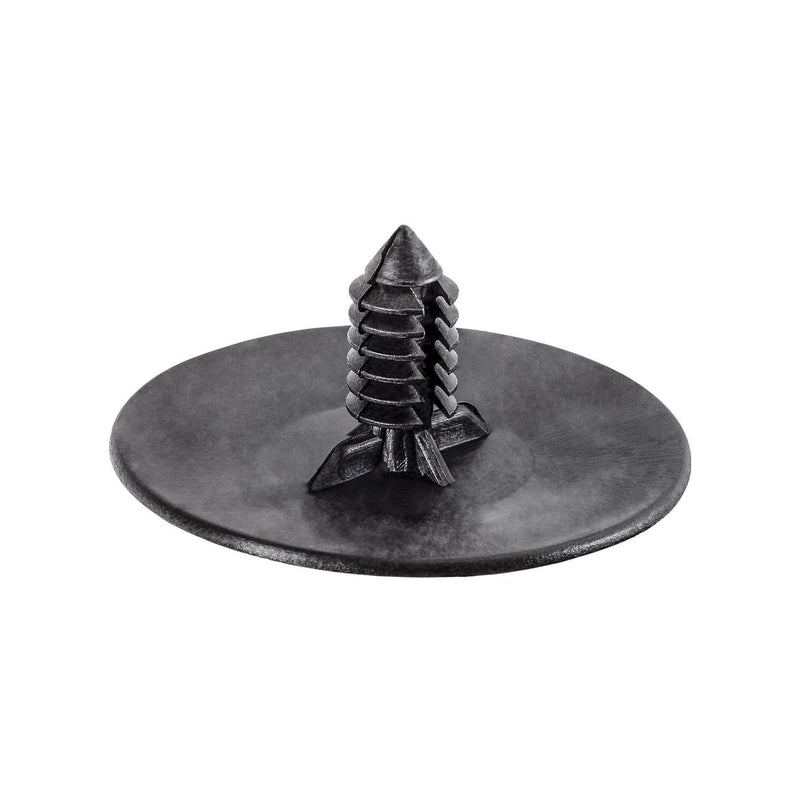 5/16"x3/4" Black Nylon Hood Insulation Retainer, 1-21/32" Head