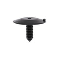 5/16"x15/16" Black Nylon Hood Insulation Retainer Polypropylene, 1-3/8" Head