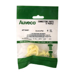 5/16"x1" White Nylon Truck Trim Panel Retainer, 3/4" Head