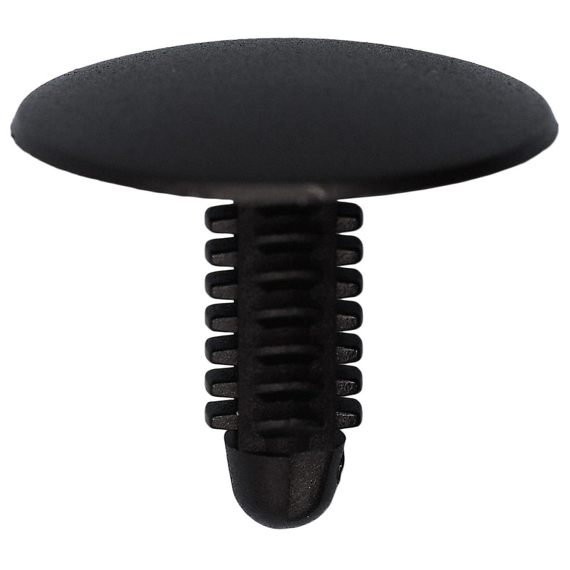 7.5mmx20mm Black Nylon Fascia Retainer, 25mm Head
