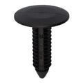 5/16"x1-3/32" Black Nylon Fascia Retainer, 7/8" Head