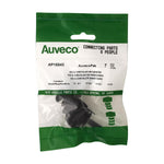 5/16"x1-3/32" Black Nylon Fascia Retainer, 7/8" Head