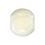 5/16"x3/4" White Nylon Door Trim Panel Retainer, 9/16"x11/16" Head