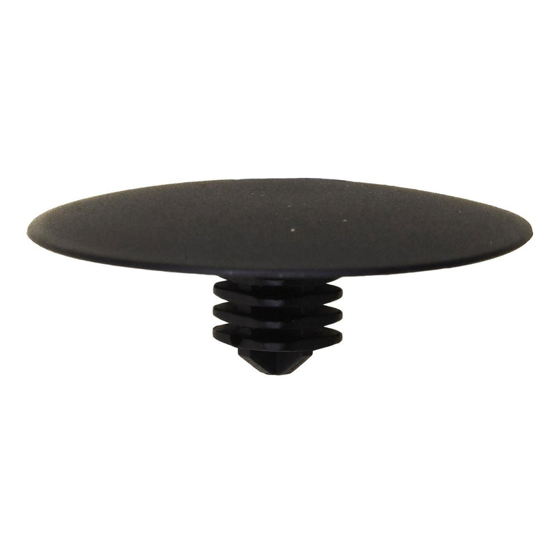 6.5mmx9mm Black Nylon Hood Insulation Retainer, 30mm Head