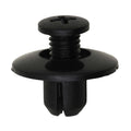 8mmx9mm Black Push Type Retainer, 20mm Head
