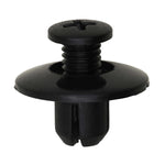 8mmx9mm Black Push Type Retainer, 20mm Head