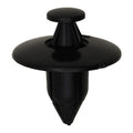 8mmx8mm Black Push-Type Retainer, 20mm Head
