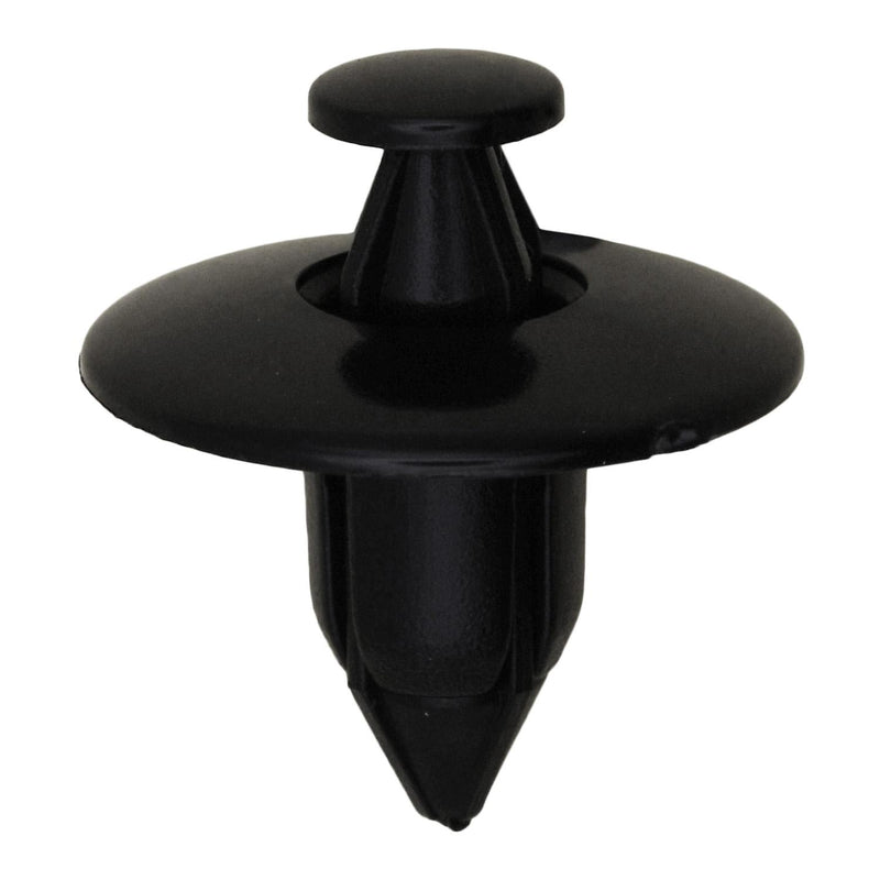 8mmx8mm Black Push-Type Retainer, 20mm Head
