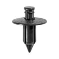 7mmx11mm Black Push-Type Retainer, 18mm Head