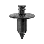 7mmx11mm Black Push-Type Retainer, 18mm Head