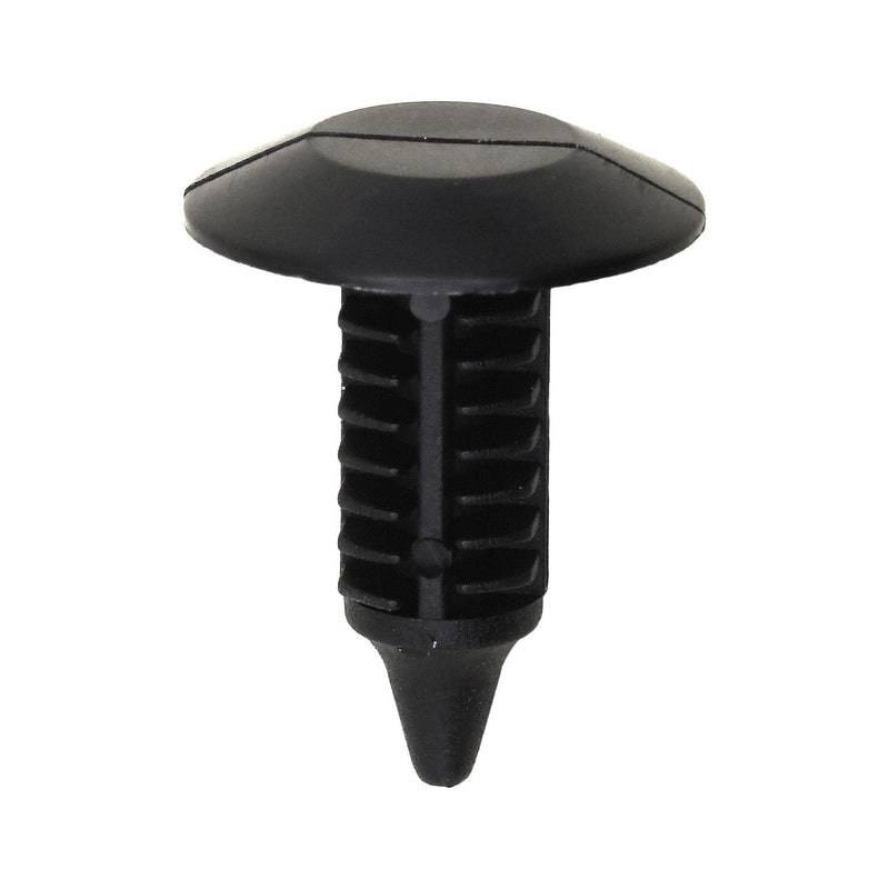 11/32"x7/8" Black Nylon Trim Panel Retainer, 3/4" Head