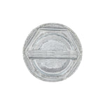 M6-1.0 Slotted Hex Washer, Zinc
