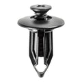 1/2"x1" Black Push-Type Retainer, 27/32" Head