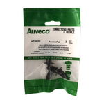 1/2"x1" Black Push-Type Retainer, 27/32" Head