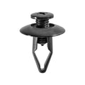 5/16"x23/32" Black Push-Type Retainer, 25/32" Head