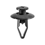 5/16"x23/32" Black Push-Type Retainer, 25/32" Head
