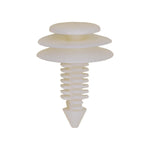5/16"x13/16" White Nylon Trim Panel Retainer, 3/4" Head