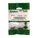 3/16" Split Type Rivet All Aluminum, 5/64"-15/64" Grip, Black Aluminum Body, Aluminum Mandrel, 7/16" Flange Diam