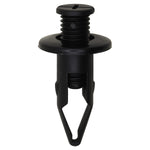 10mmx27mm Black Push-Type Retainer, 20mm Head