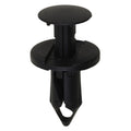8mmx20mm Black Nylon Push-Type Retainer, 20mm Head