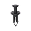 8mmx20mm Black Push-Type Retainer, 15mm Head
