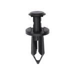 8mmx20mm Black Push-Type Retainer, 15mm Head