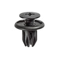 10mmx15mm Black Push-Type Retainer, 20mm Head