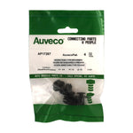 10mmx15mm Black Push-Type Retainer, 20mm Head