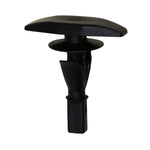 4mmx12mm Black Nylon Weatherstrip Retainer