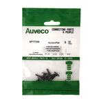 4mmx12mm Black Nylon Weatherstrip Retainer