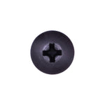 M4.8-1.81x16mm Phillips Truss Head Tapping Screw, Type A/AB, Black Oxide, M4.8-1.61x16mm
