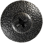 8mmx20mm Black Push-Type Retainer, 20mm Head