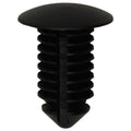 3/8"x3/4" Black Nylon Trim Panel Retainer, 5/8" Head