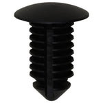 3/8"x3/4" Black Nylon Trim Panel Retainer, 5/8" Head